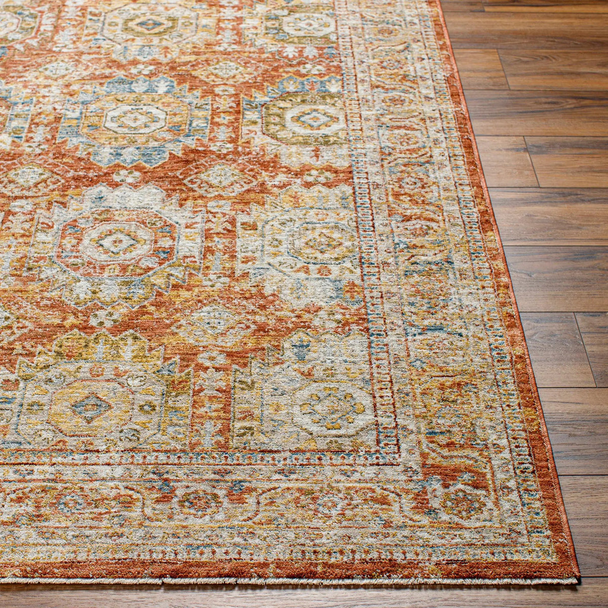 Crescentia Rust Area Rug - Clearance, photo 4 of 9