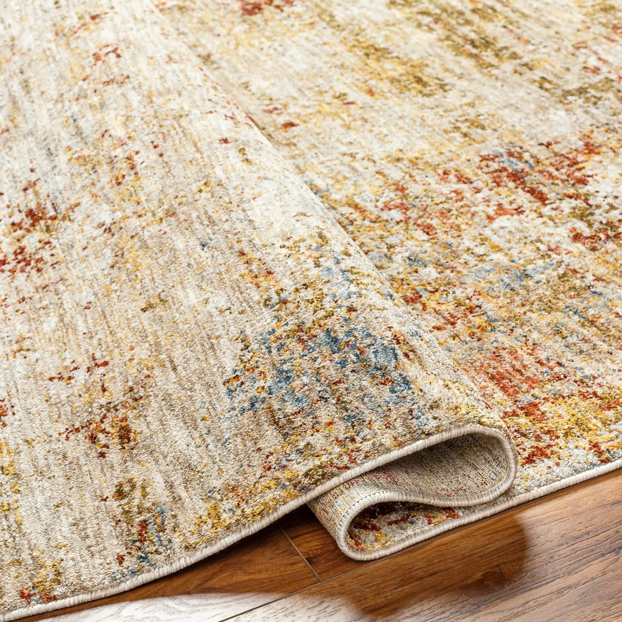Eula Textured Rug with Fringes by Boutique Rugs
