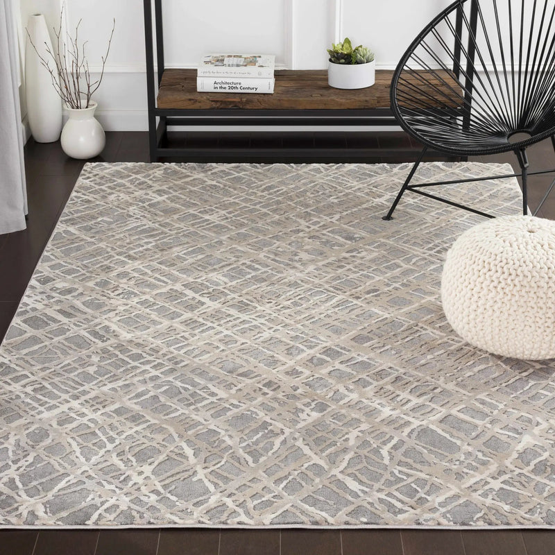 Smock Modern Trellis Web Rug - Clearance by Boutique Rugs