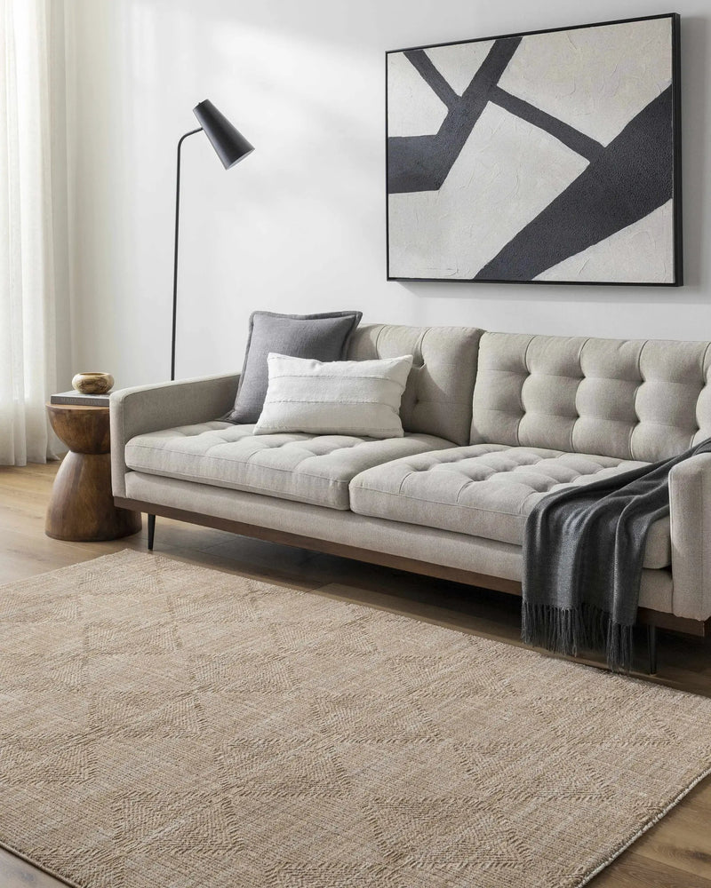 Dekan Tan Area Rug by Boutique Rugs