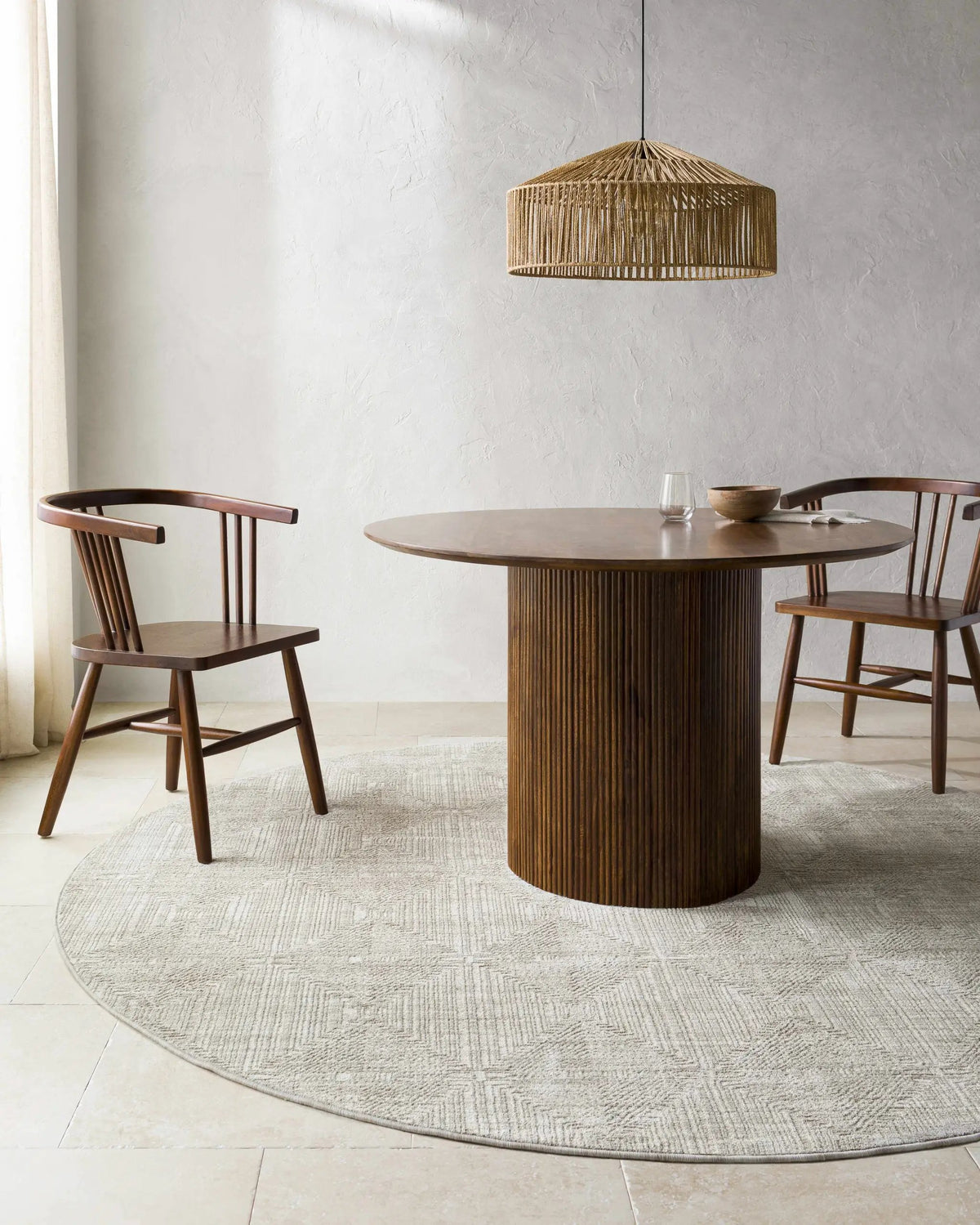 Dekan Area Rug, installed in a room 2