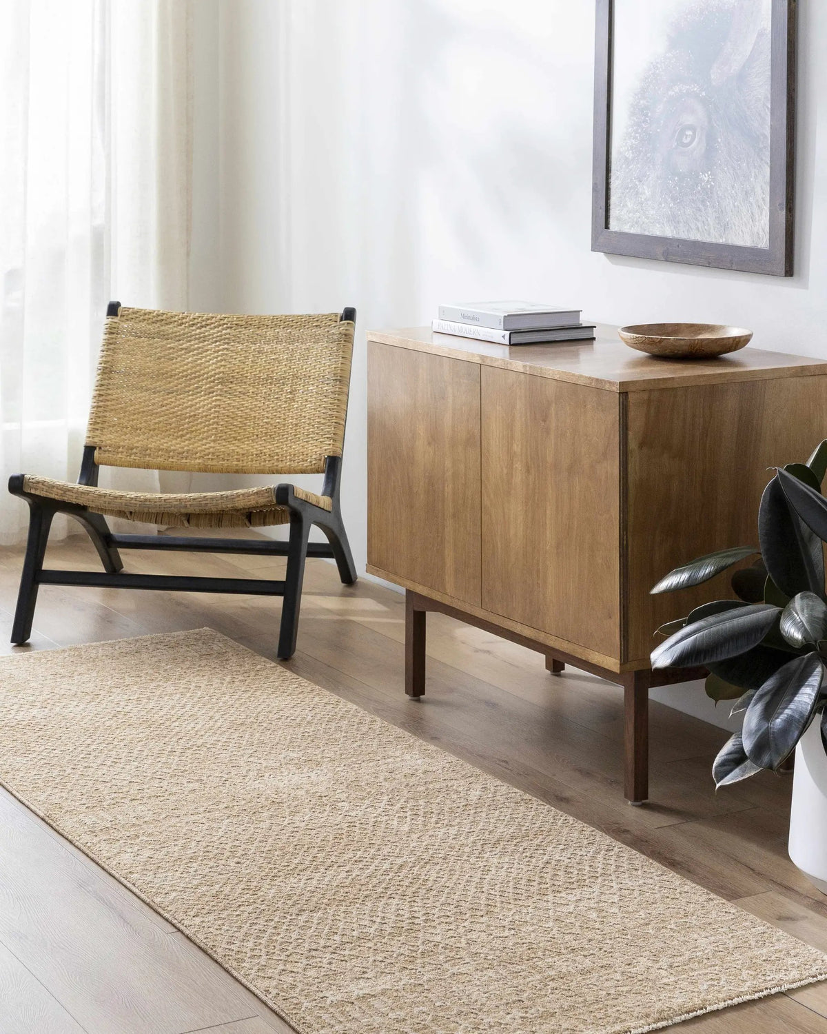 Kamin Area Rug, installed in a room 4