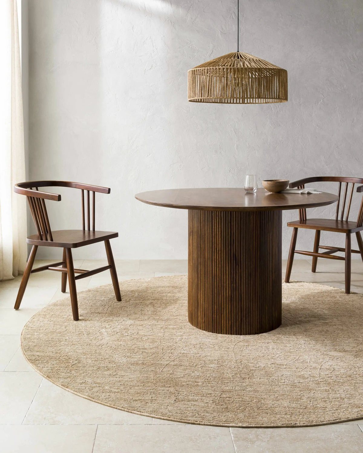 Kyran Tan Area Rug, installed in a room 4