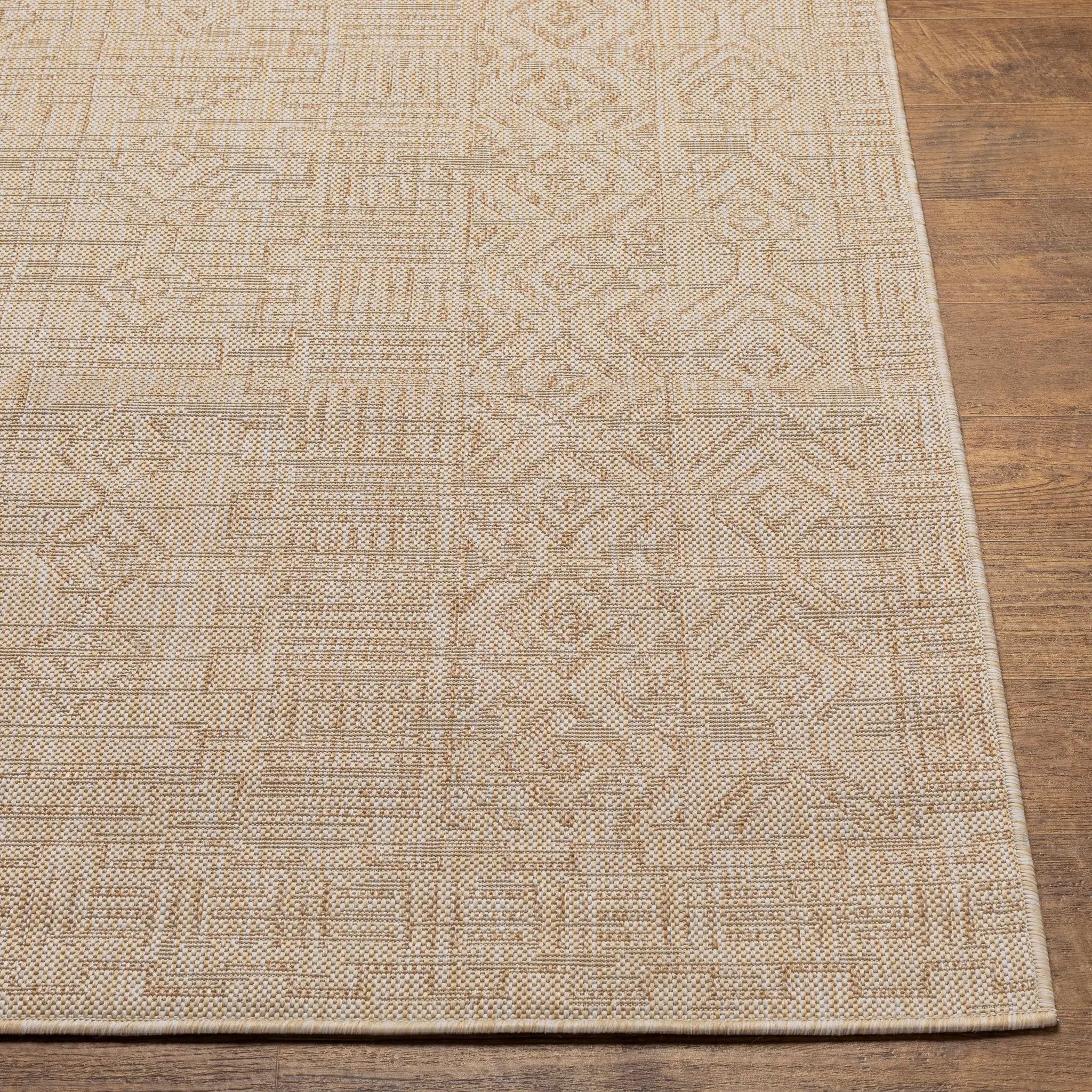 Epson Beige Indoor & Outdoor Rug - Clearance by Boutique Rugs