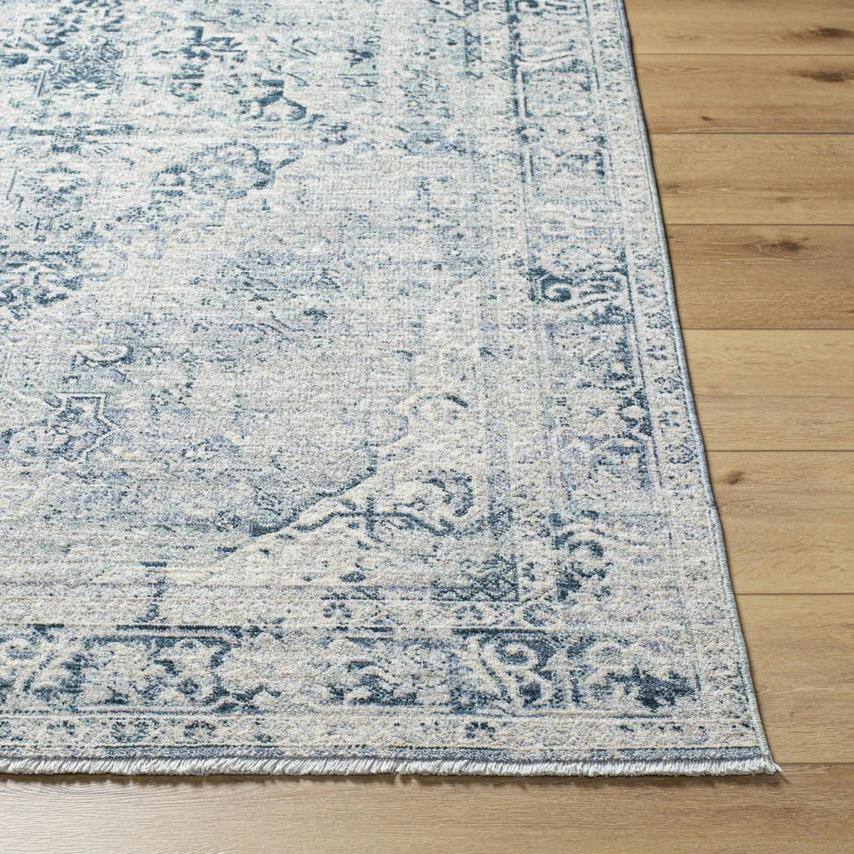 Jemma Blue Medallion Area Rug - Clearance, photo 4 of 8