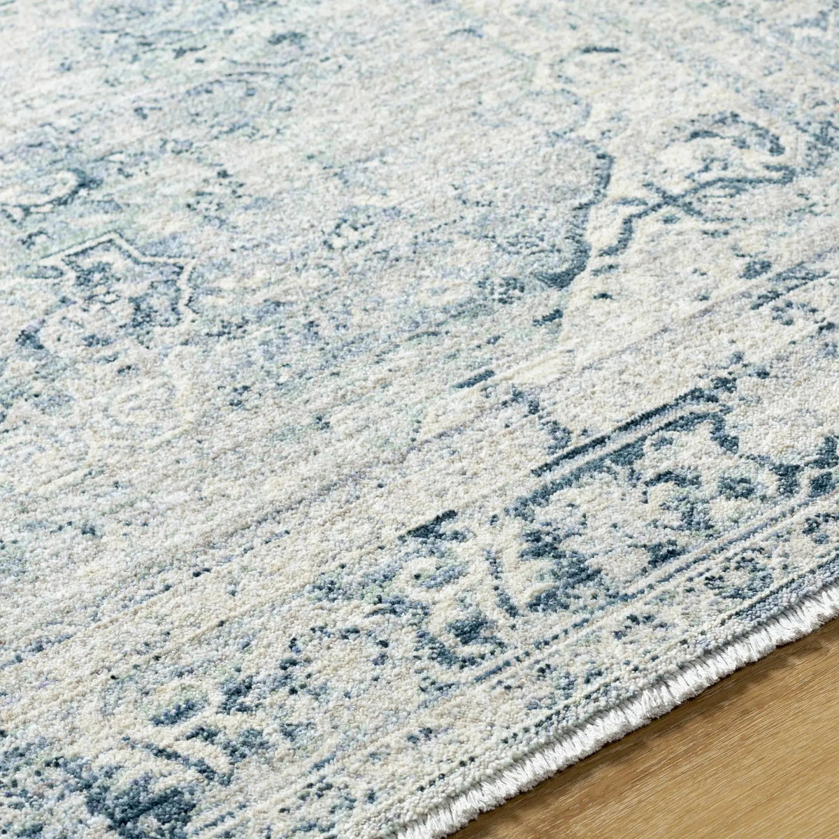 Jemma Blue Medallion Area Rug - Clearance, photo 6 of 8