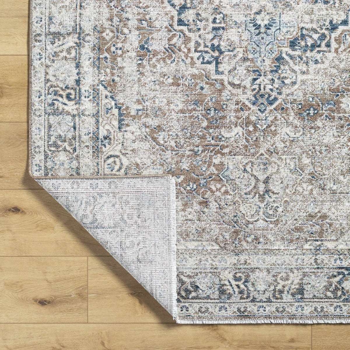 Jemma Brown Medallion Area Rug - Clearance, photo 4 of 6