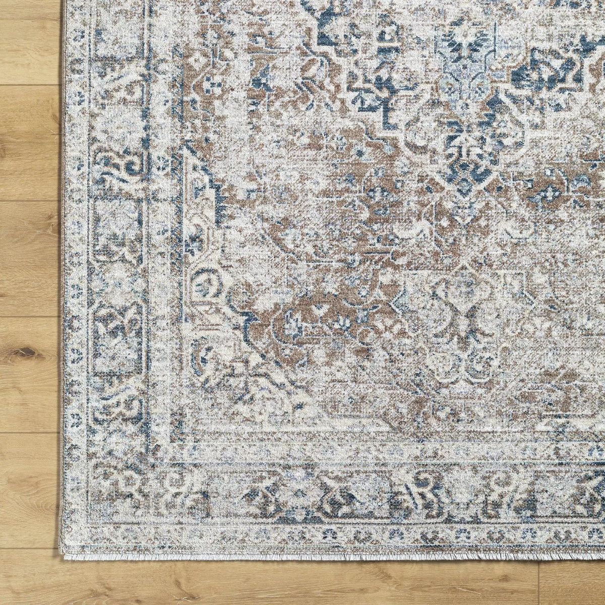 Jemma Brown Medallion Area Rug - Clearance, photo 6 of 6