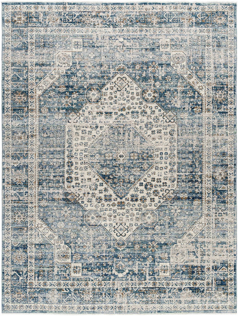 Kalei Blue Area Rug - Clearance by Boutique Rugs
