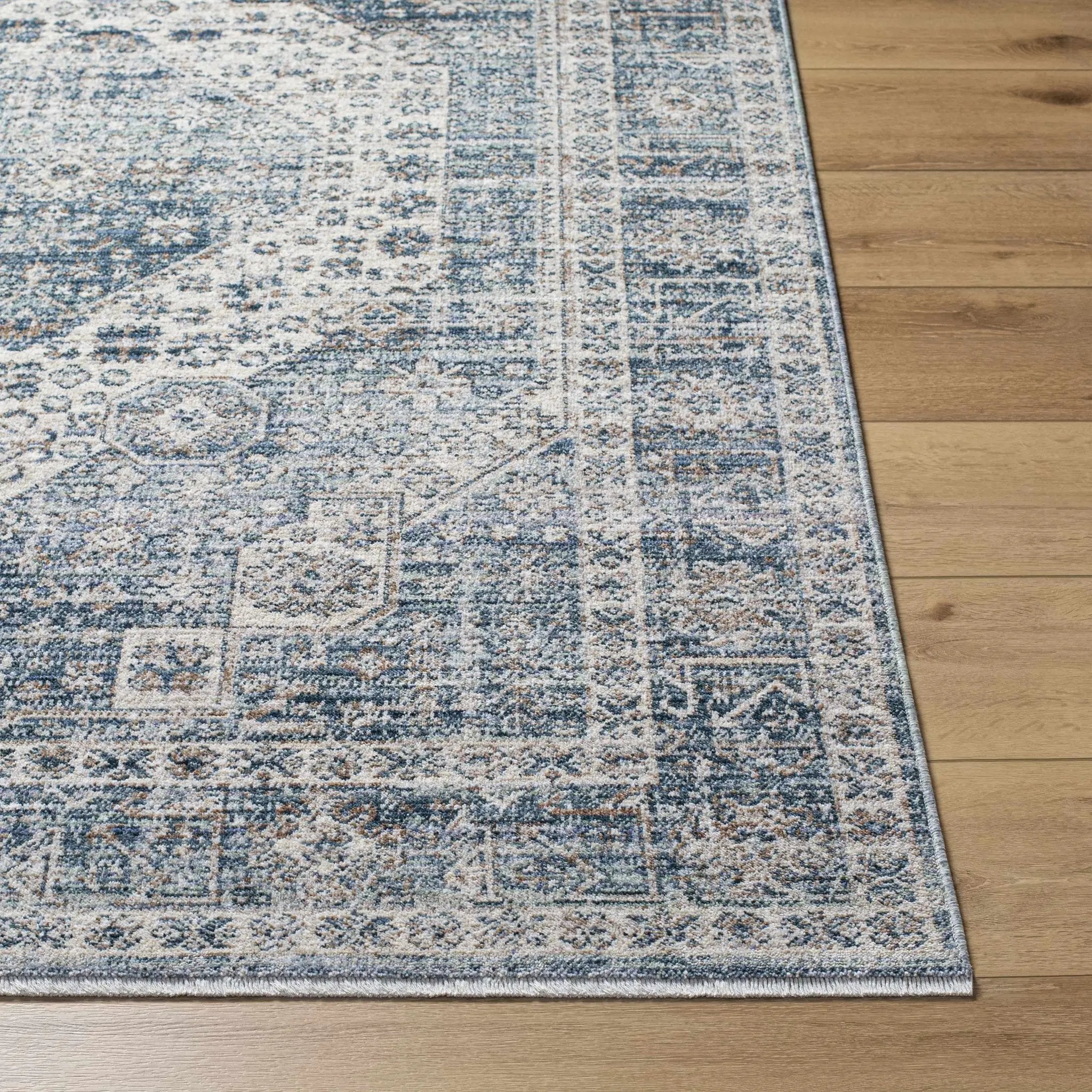 Kalei Blue Area Rug - Clearance by Boutique Rugs