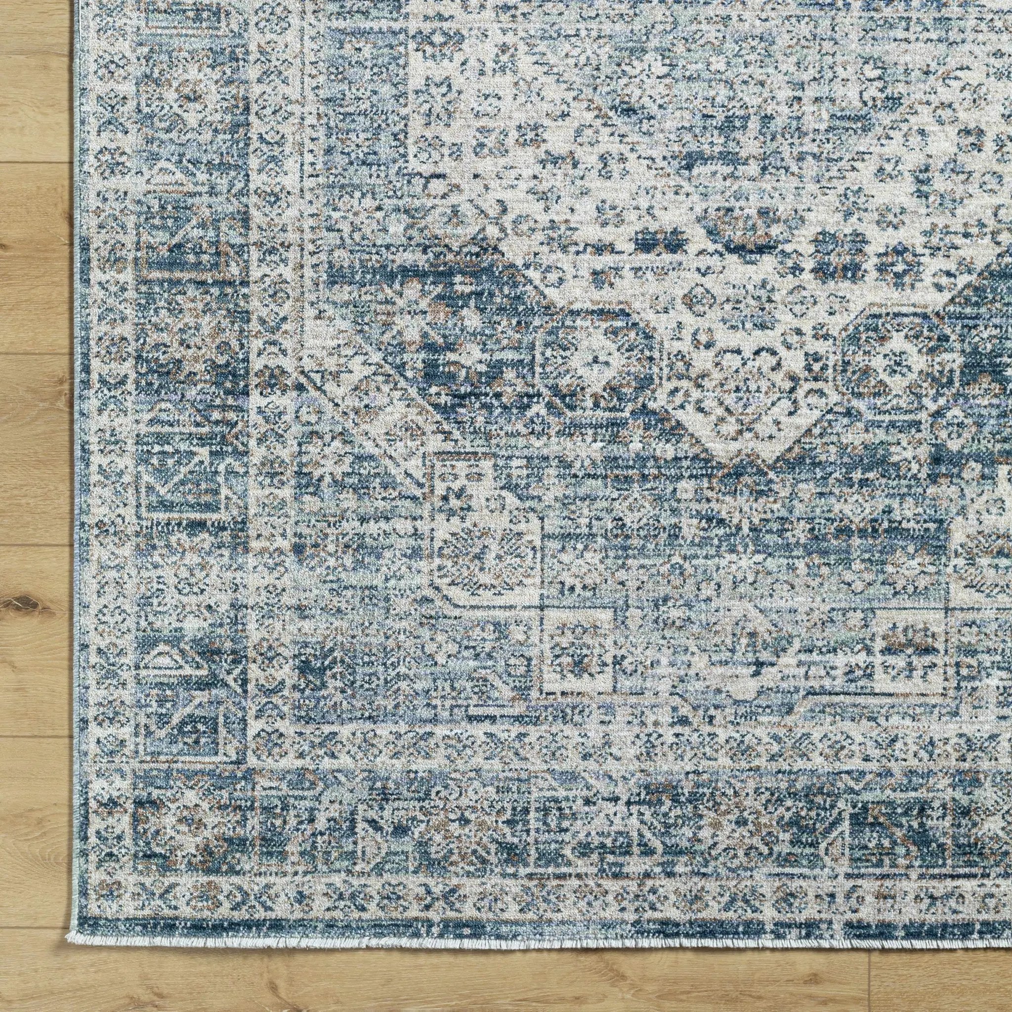 Kalei Blue Area Rug - Clearance by Boutique Rugs