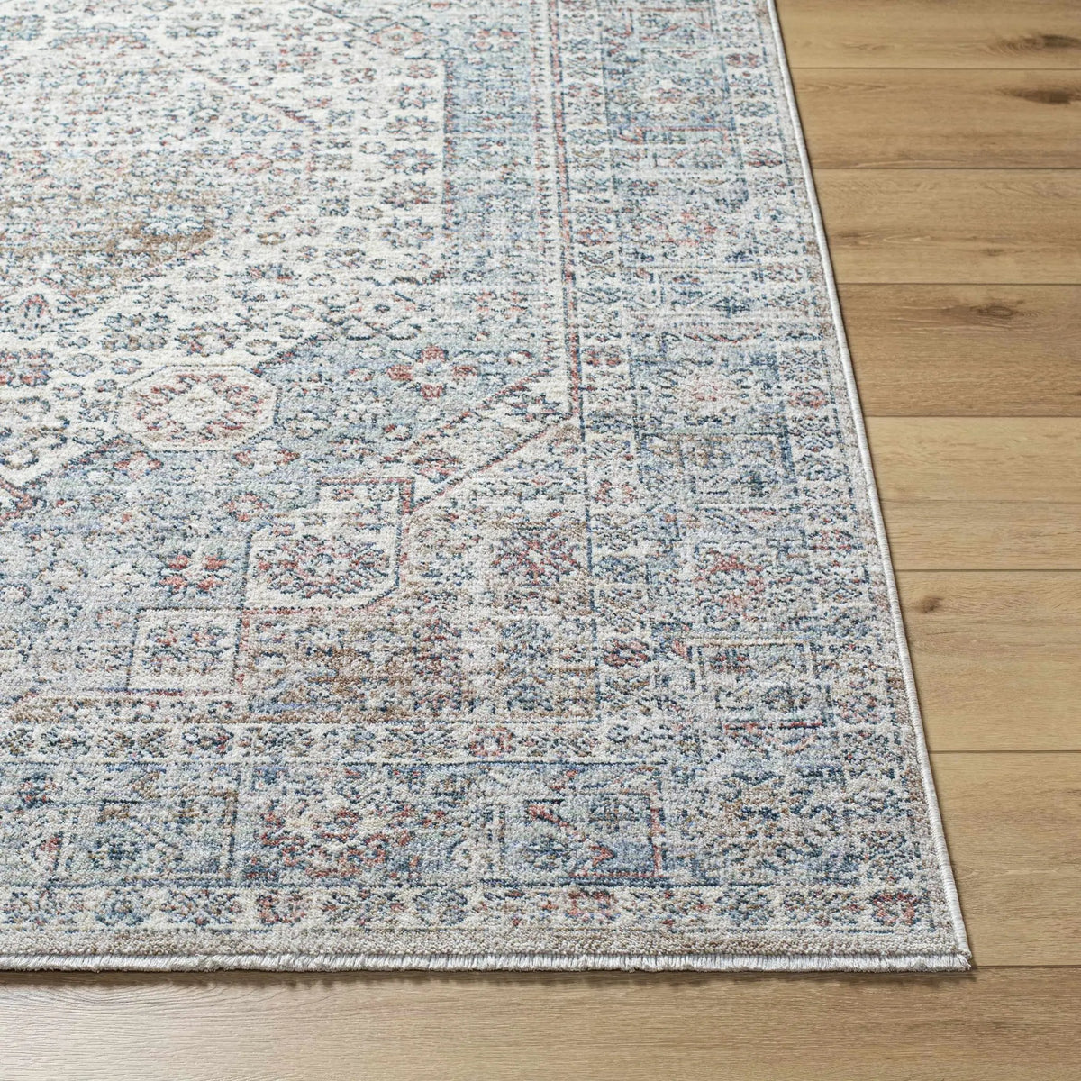 Kalei Beige & Blue Area Rug - Clearance, photo 4 of 8