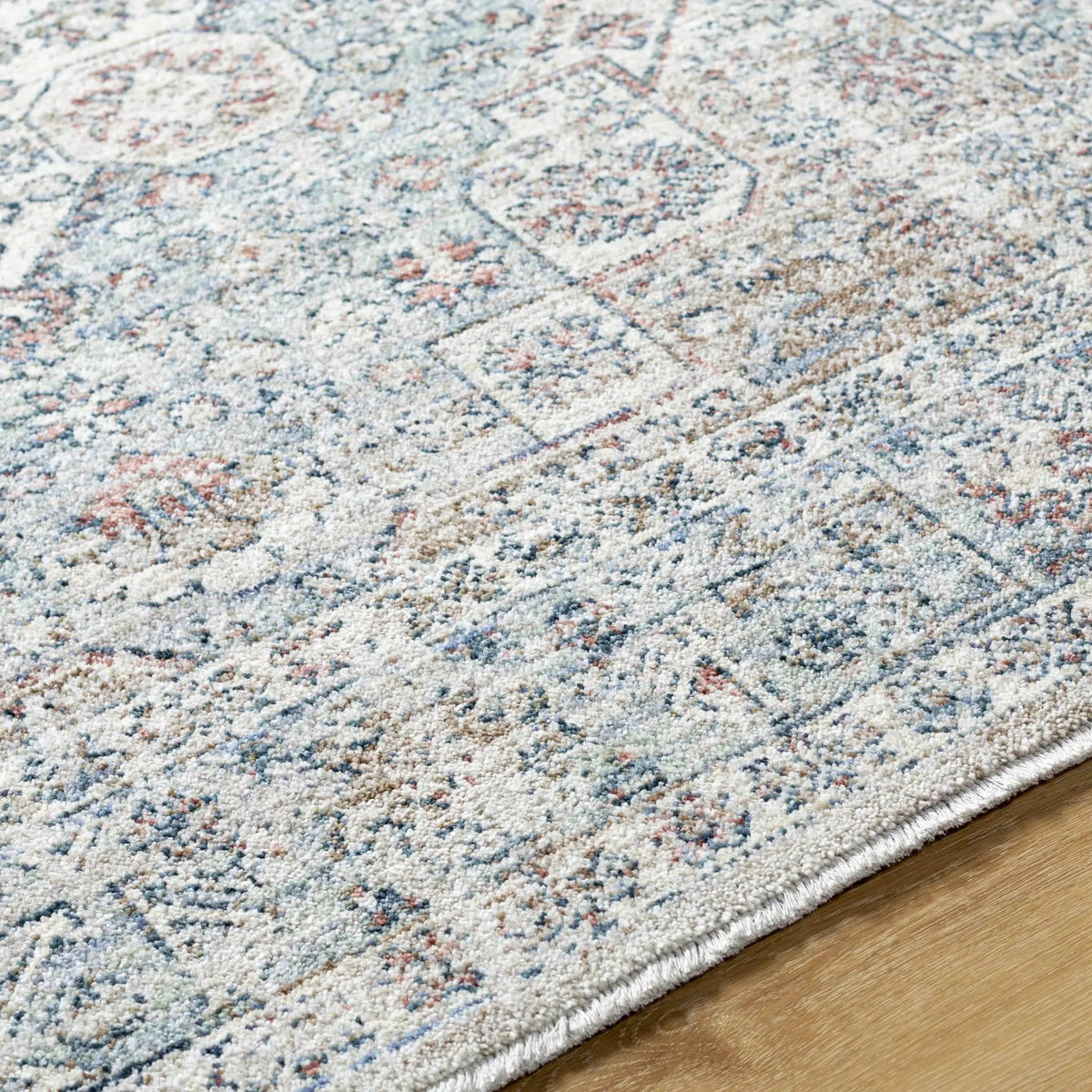 Kalei Beige & Blue Area Rug - Clearance, photo 6 of 8