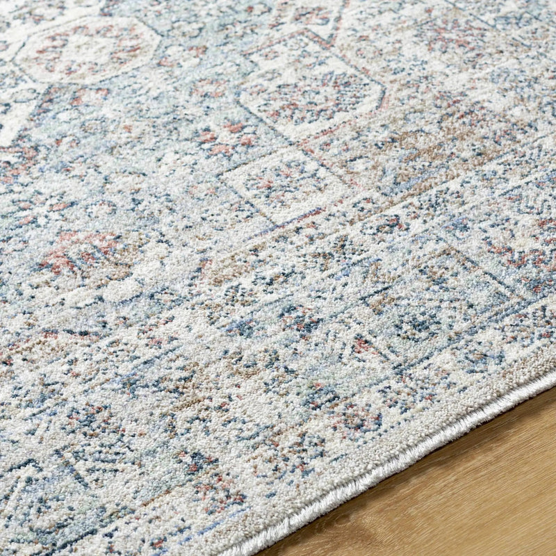 Kalei Beige & Blue Area Rug - Clearance by Boutique Rugs