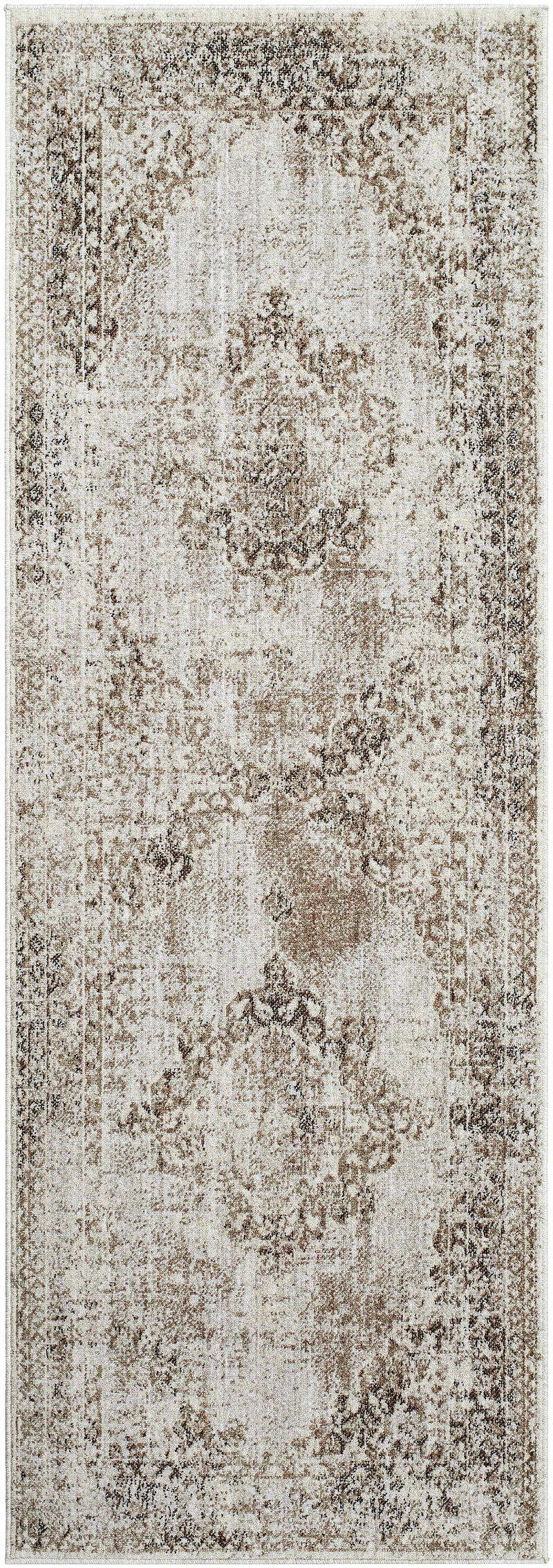 Kosta Beige Medallion Area Rug - Clearance by Boutique Rugs