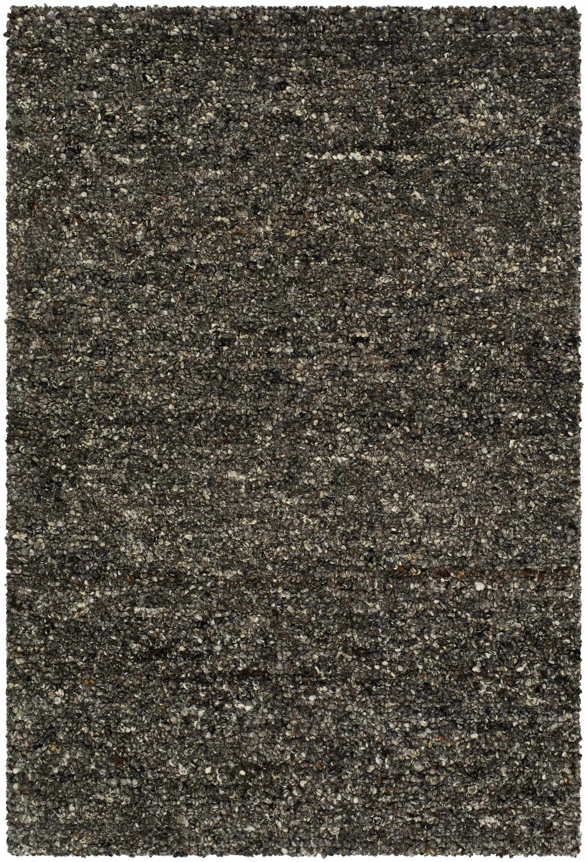 Sevan Black Wool Area Rug by Boutique Rugs