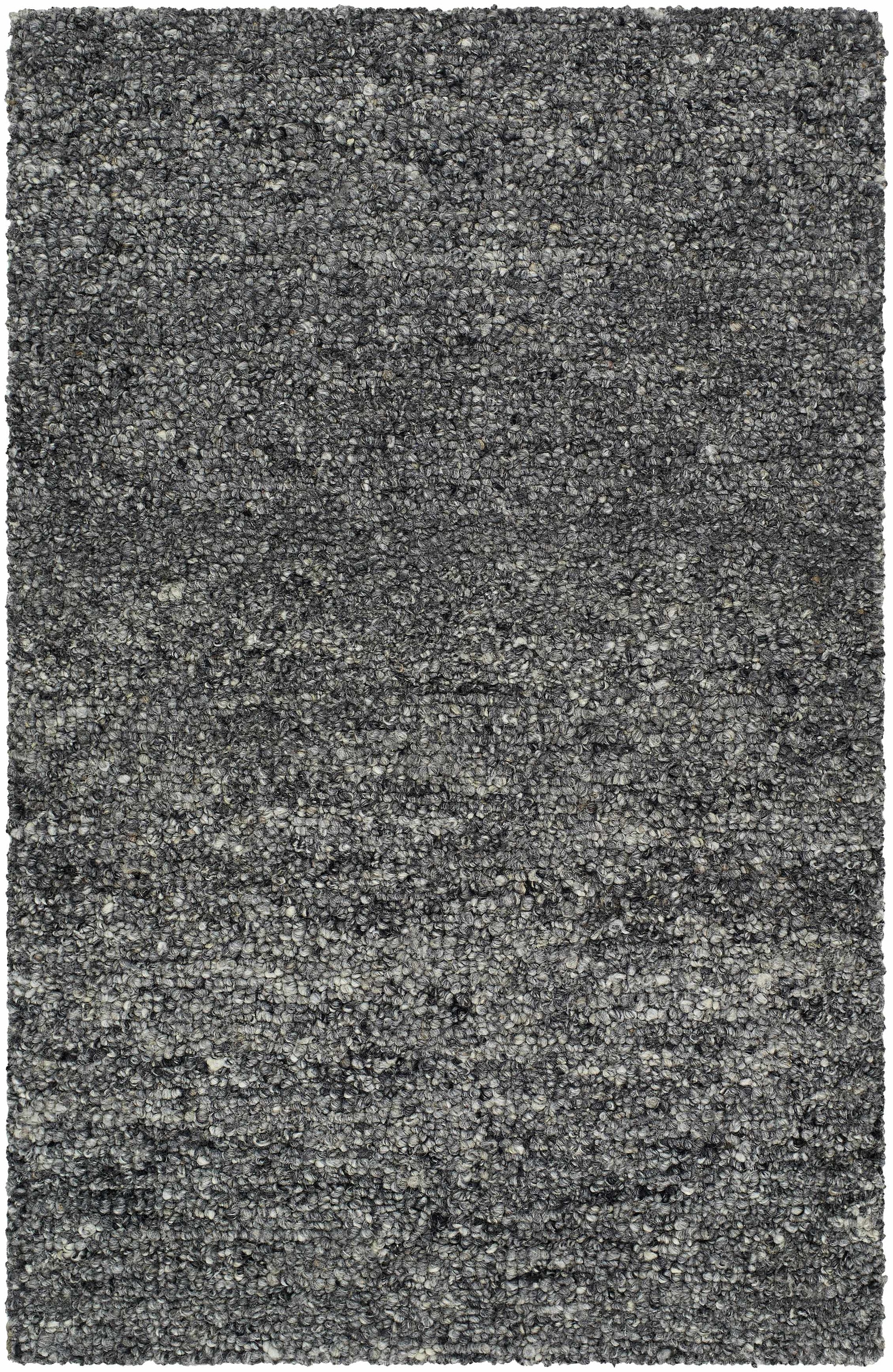 Sevan Charcoal Wool Area Rug by Boutique Rugs