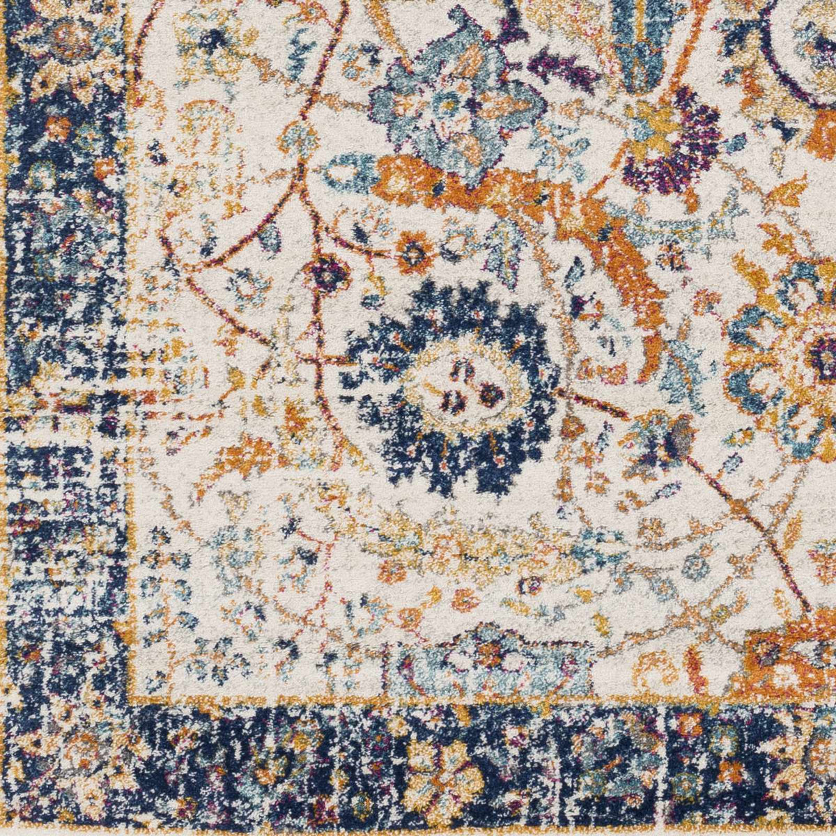 Smyrna Area Rug, sample swatch