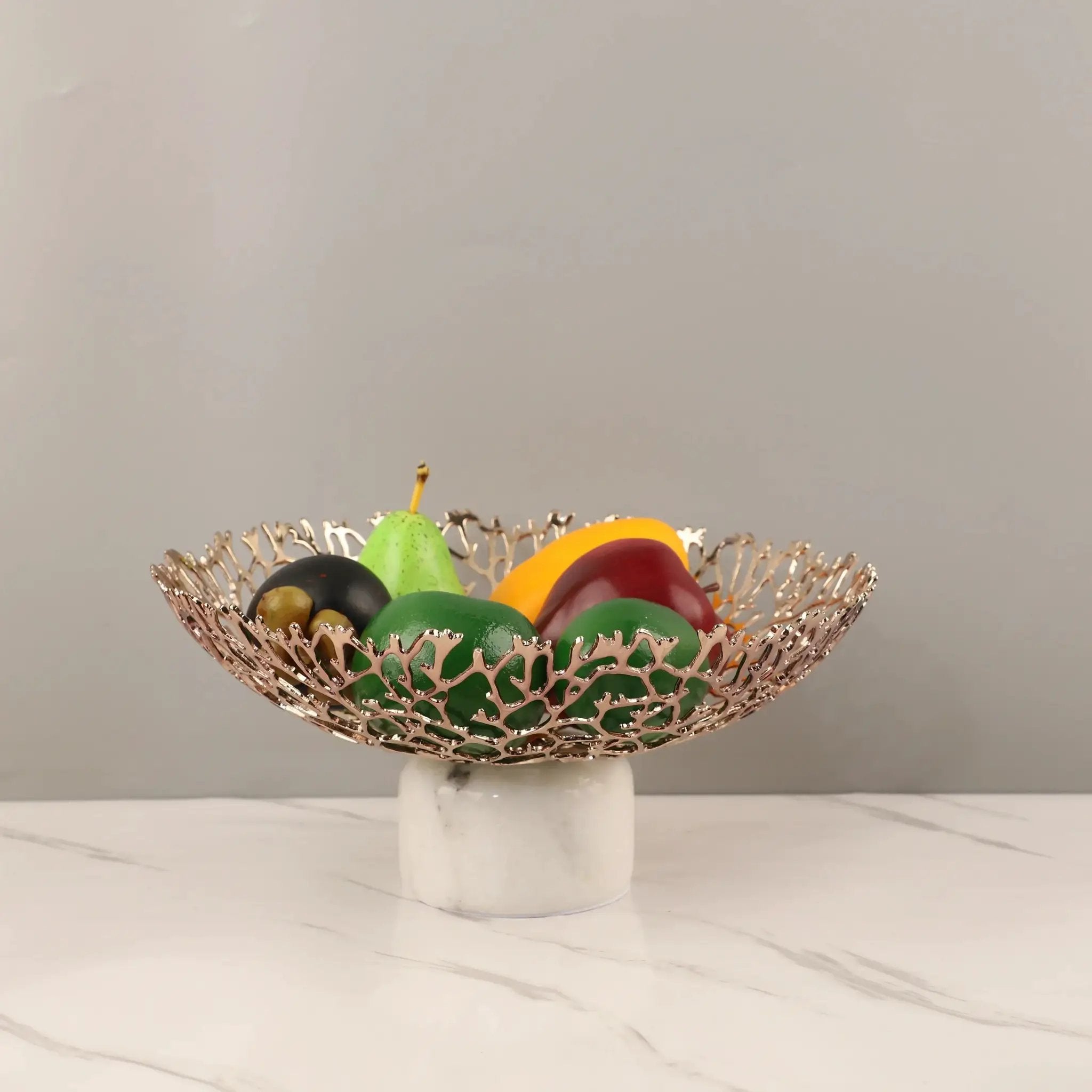 Snack Tray - Luxury Ceramic White by House Of Avana