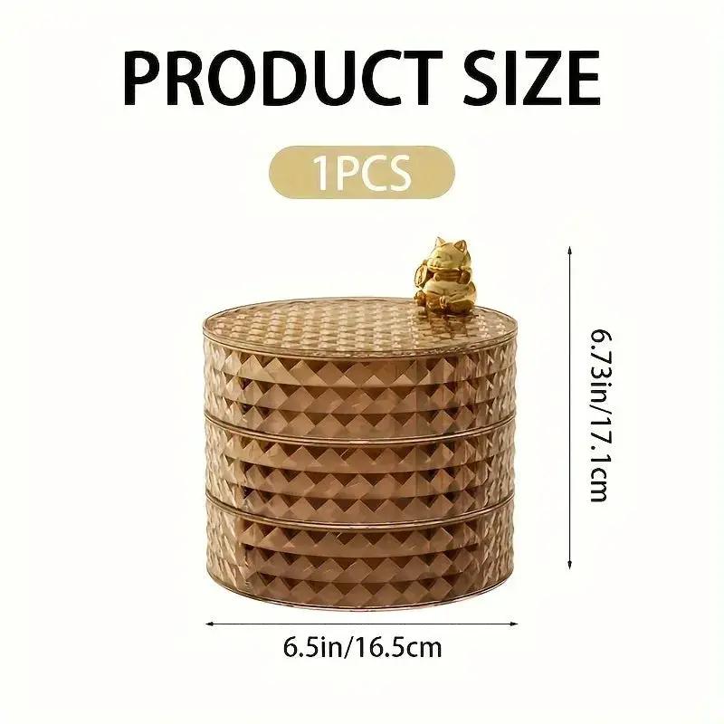 Snack Tray - With Lid Plastic by House Of Avana