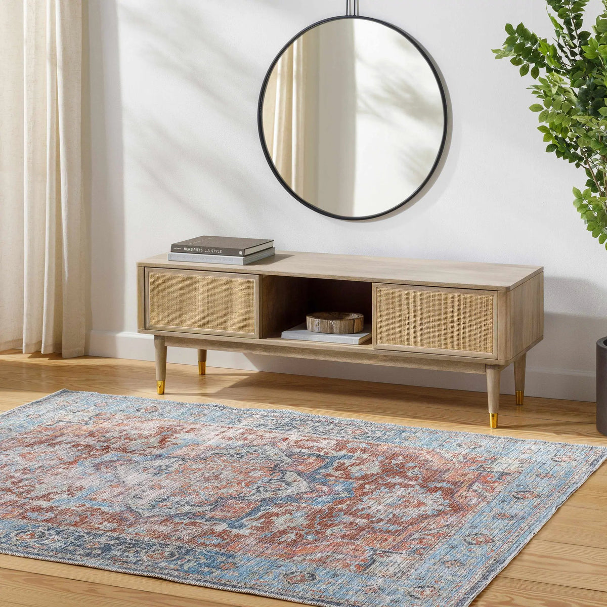 Azfal Area Rug - Clearance, installed in a room