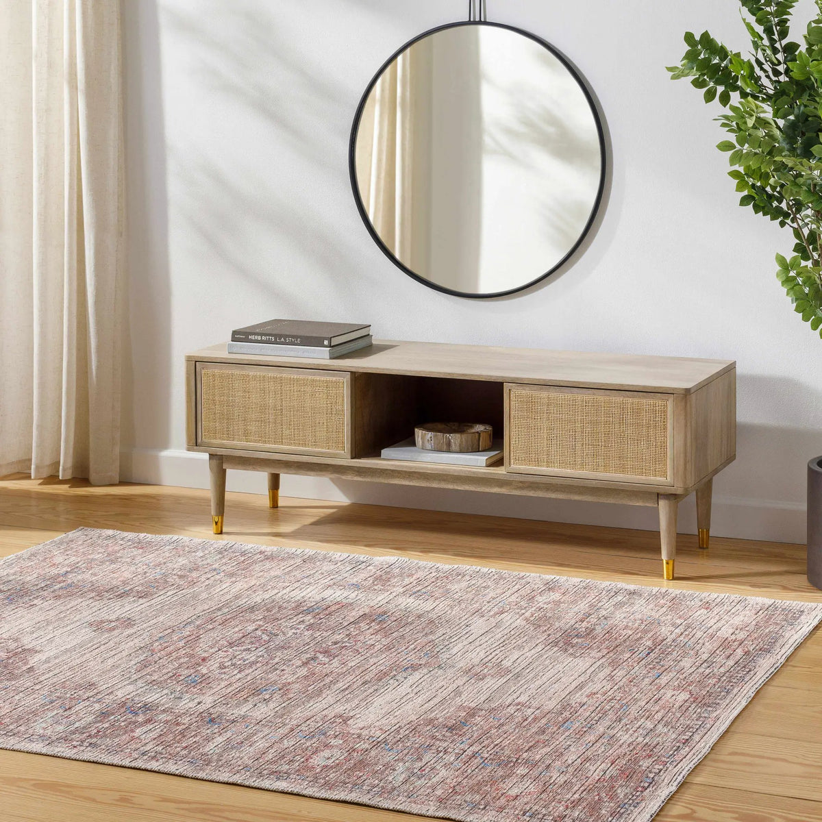 Maja Area Rug - Clearance, installed in a room