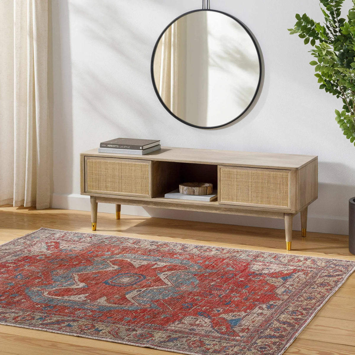 Saif Area Rug - Clearance, installed in a room