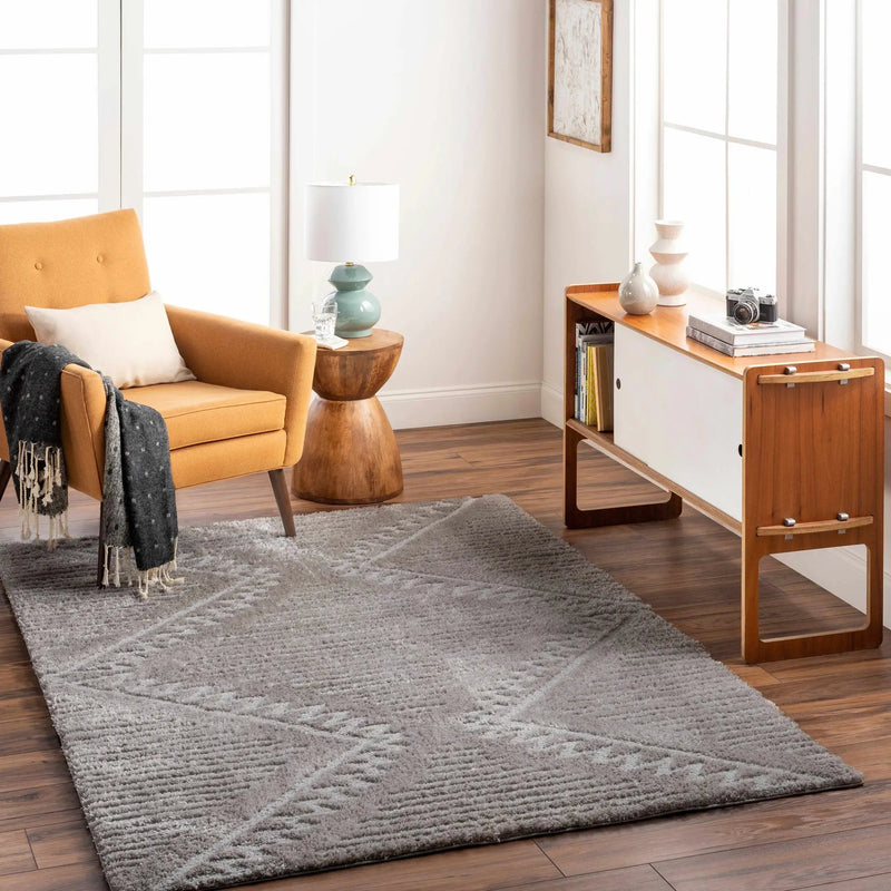 Edsel Gray Area Rug by Boutique Rugs