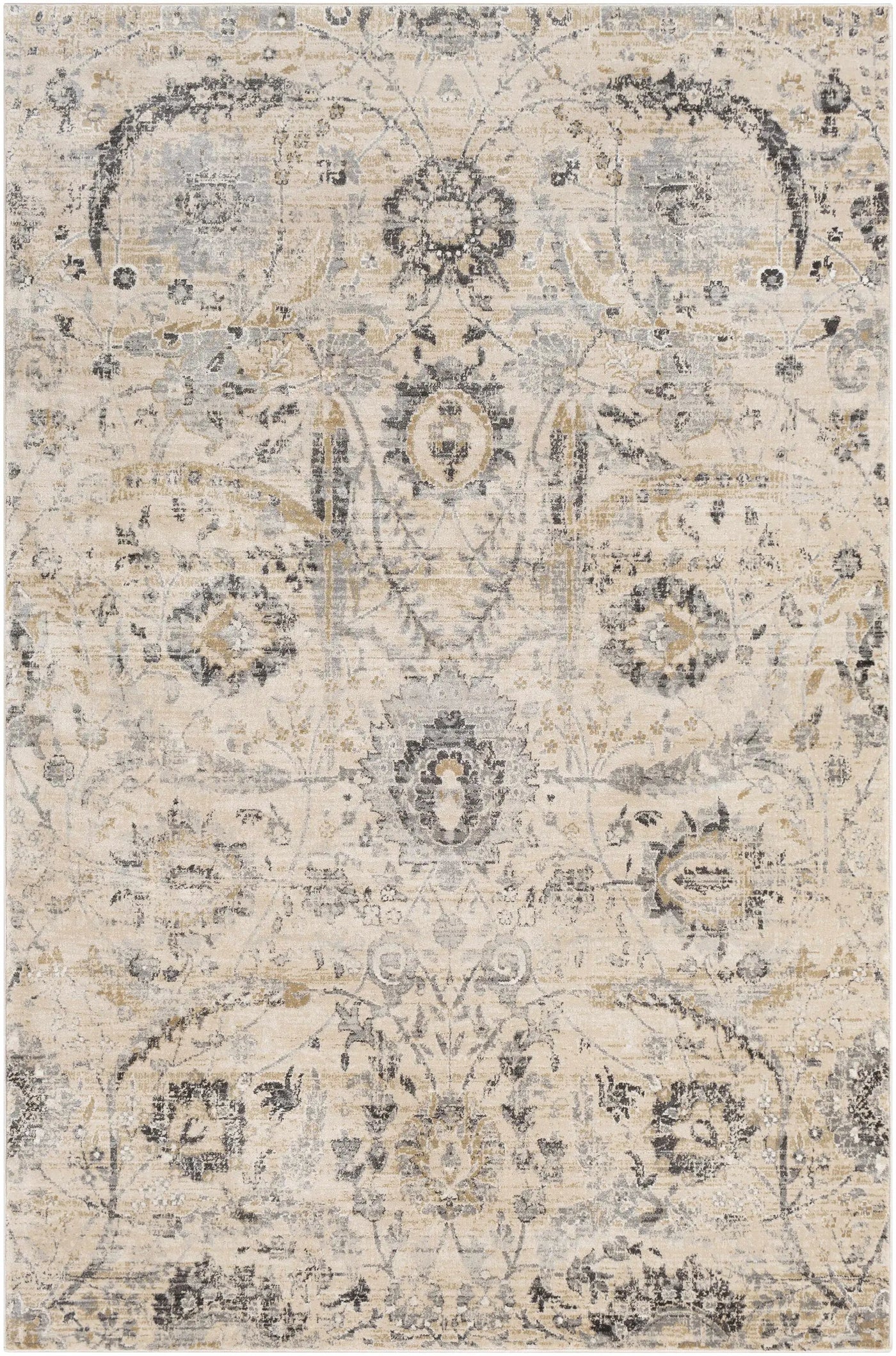 Georgiana Beige Area Rug by Boutique Rugs