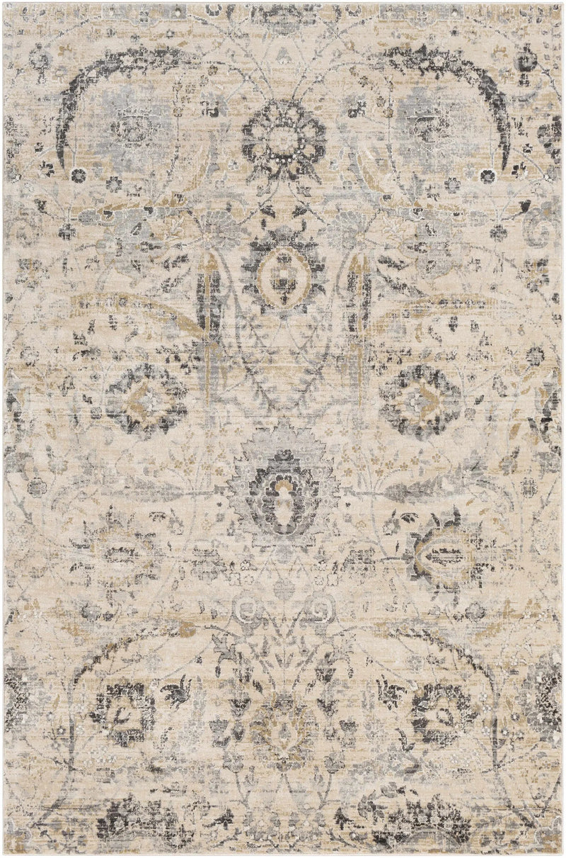 Georgiana Beige Area Rug by Boutique Rugs