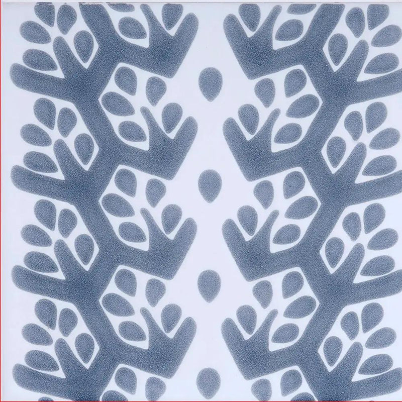 Snow White, Grey Glossy Cecil Stripe Ceramic Tiles 6x6 by Stonetiledepot