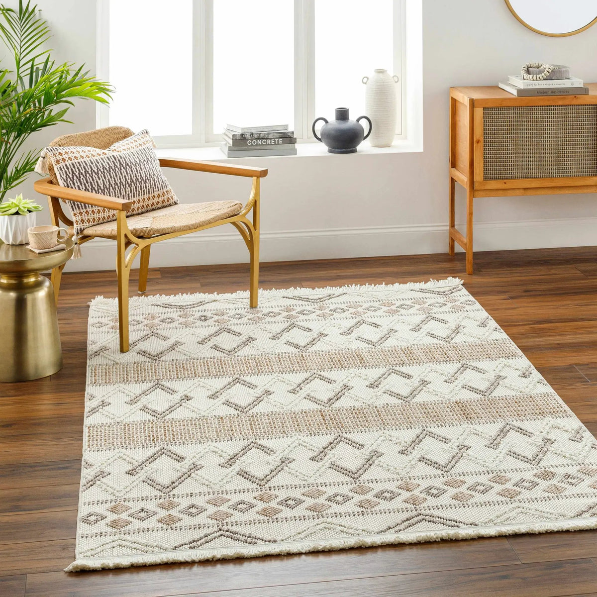 Faruq Area Rug - Clearance, installed in a room