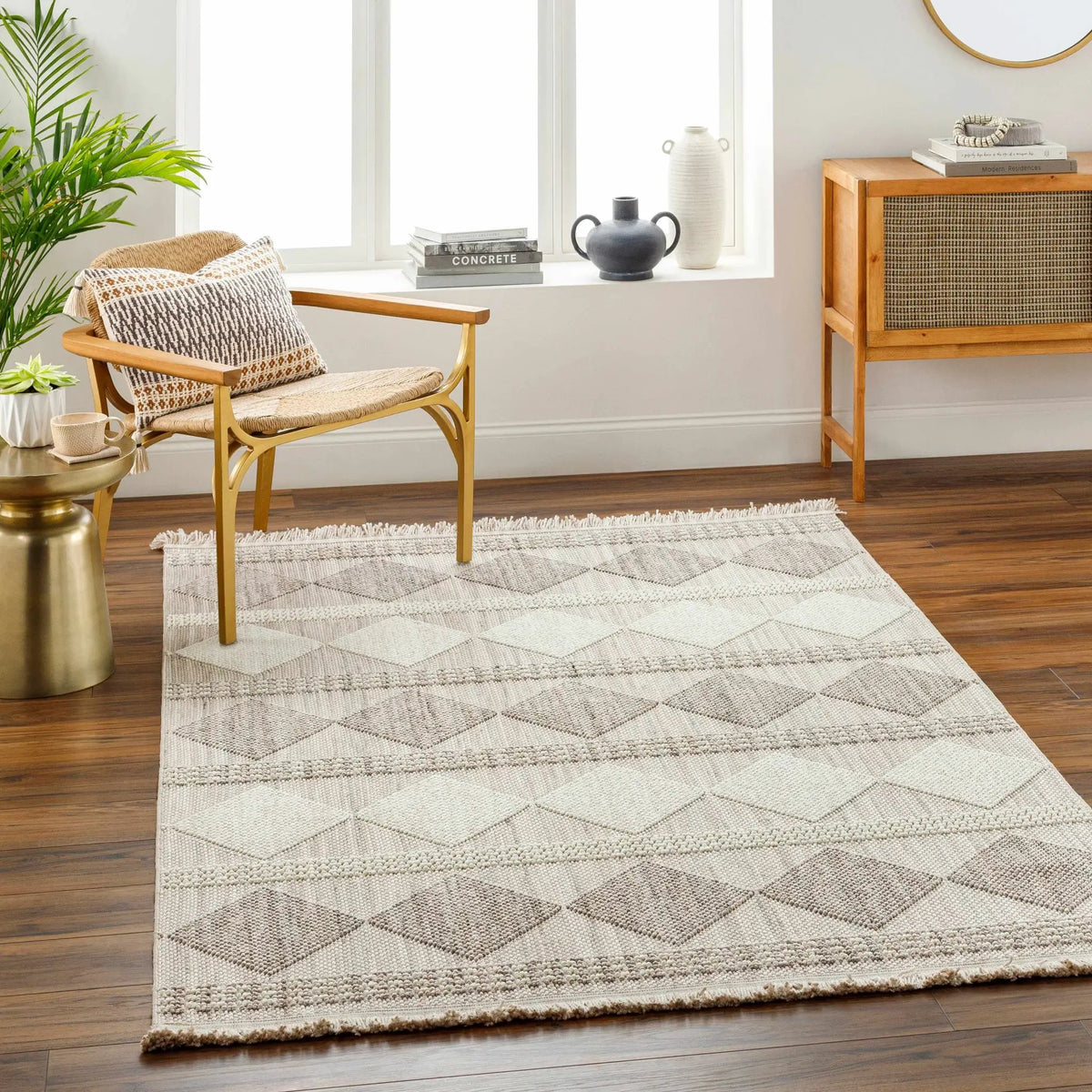 Igone Area Rug - Clearance, installed in a room
