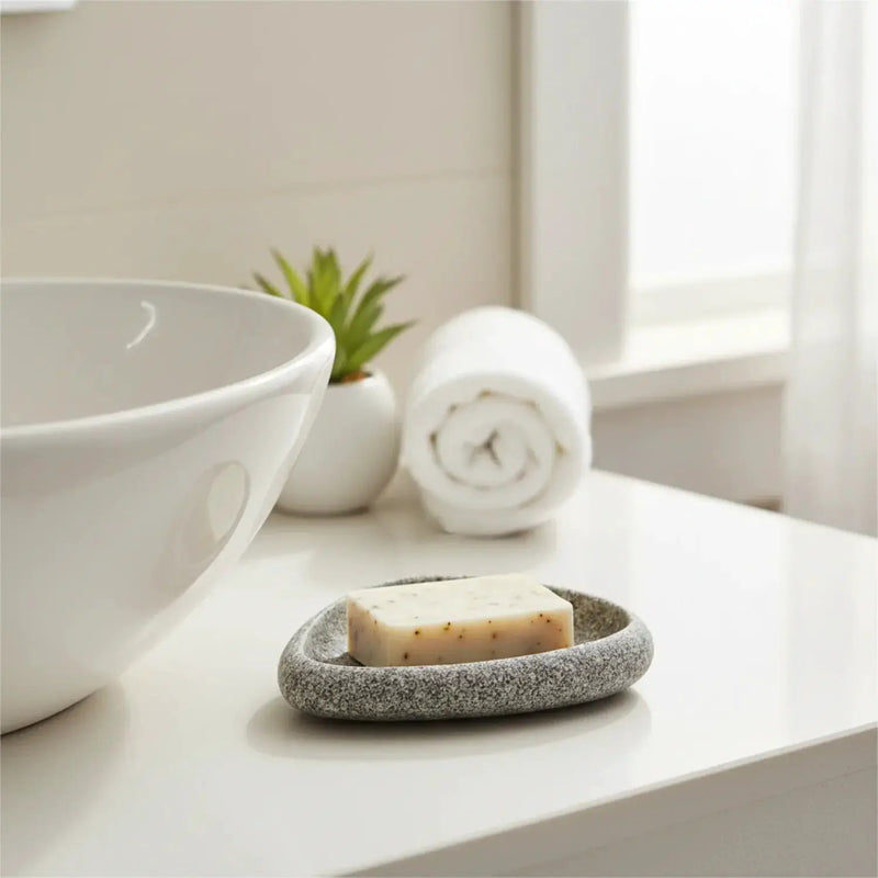Soap Dish - Ceramic European Style by House Of Avana