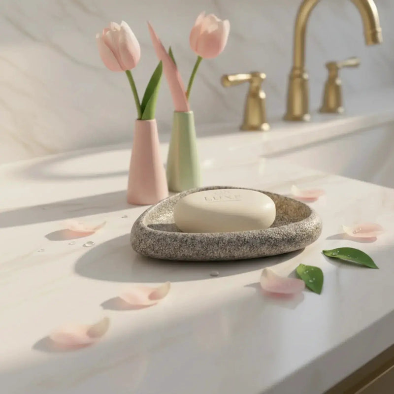 Soap Dish - Ceramic European Style by House Of Avana