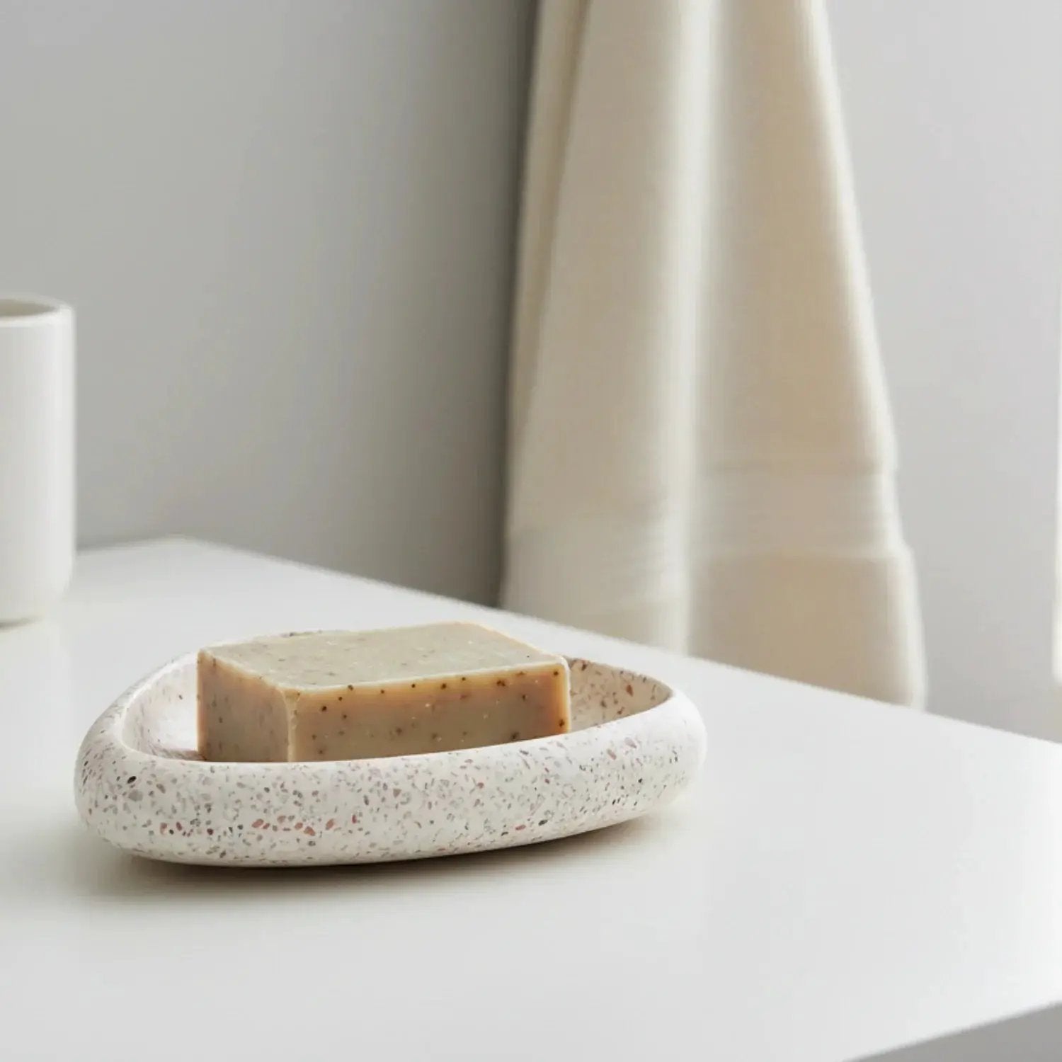 Soap Dish - Ceramic European Style by House Of Avana