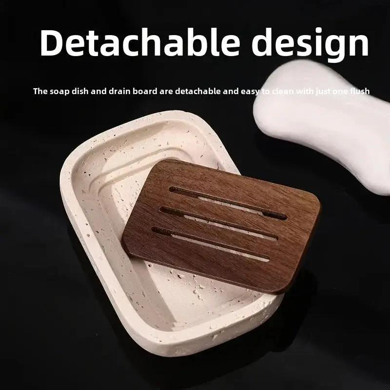 Soap Dish - Decorative Off-White Small by House Of Avana