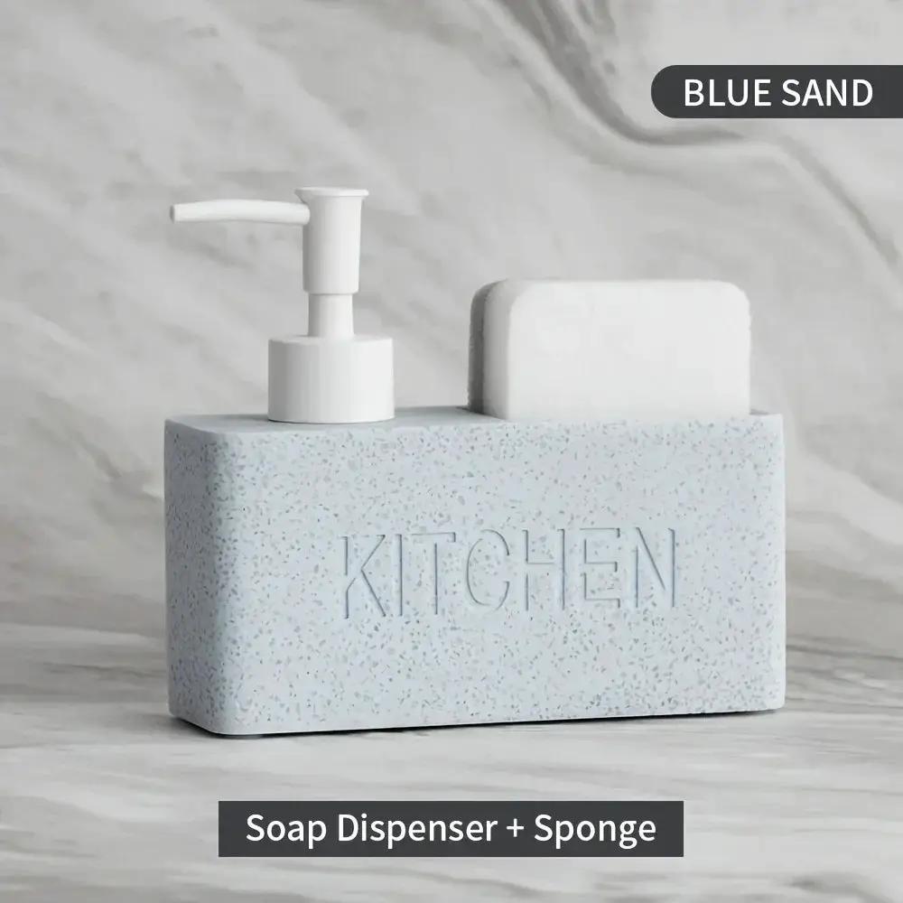 Soap Dispenser - Freestanding White Ceramic by House Of Avana