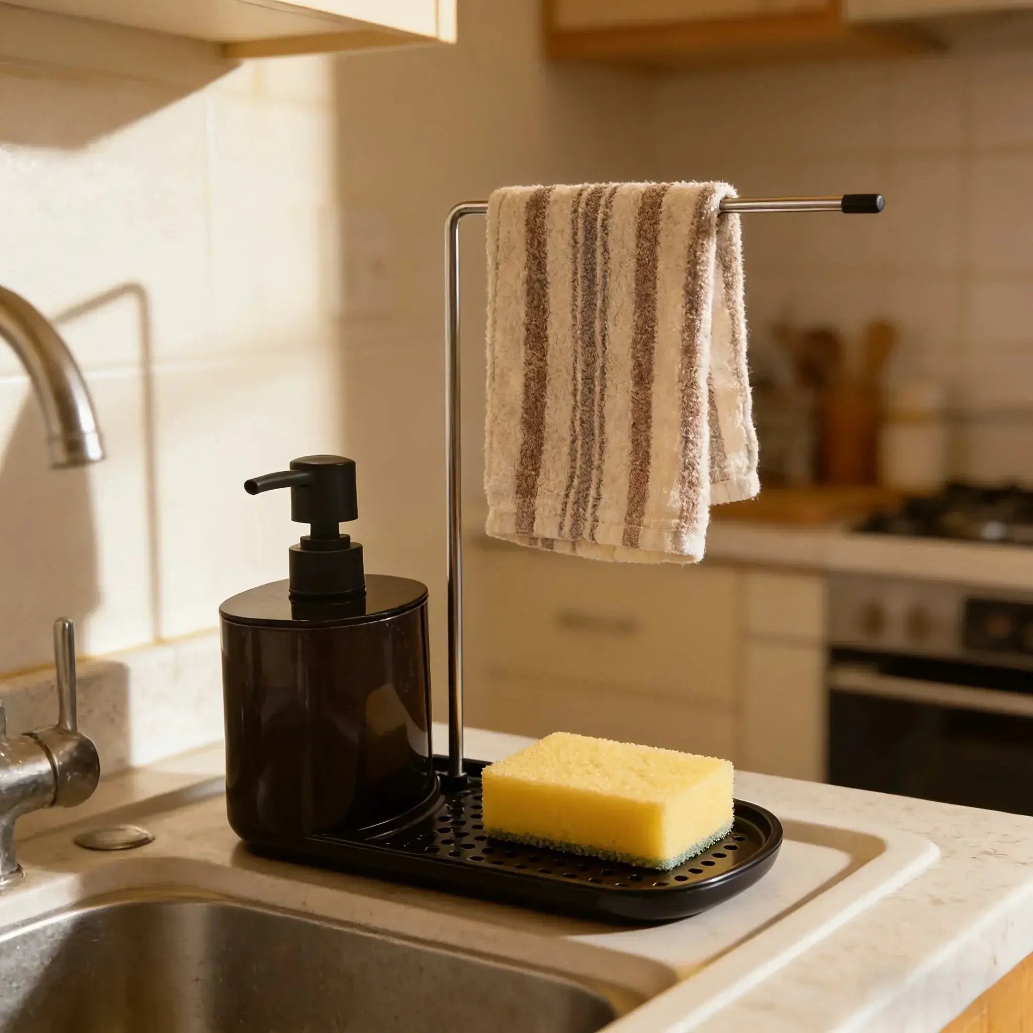 Soap Dispenser - Multifunctional Kitchen Storage by House Of Avana