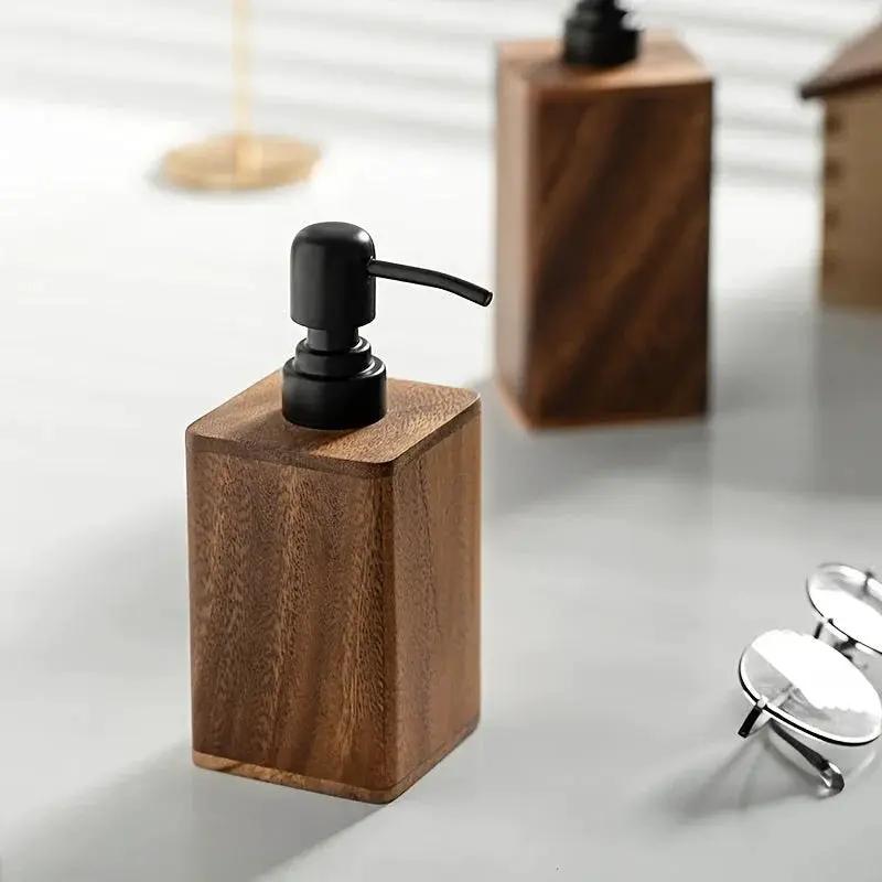 Soap Dispenser - Pressurized Solid Wood by House Of Avana