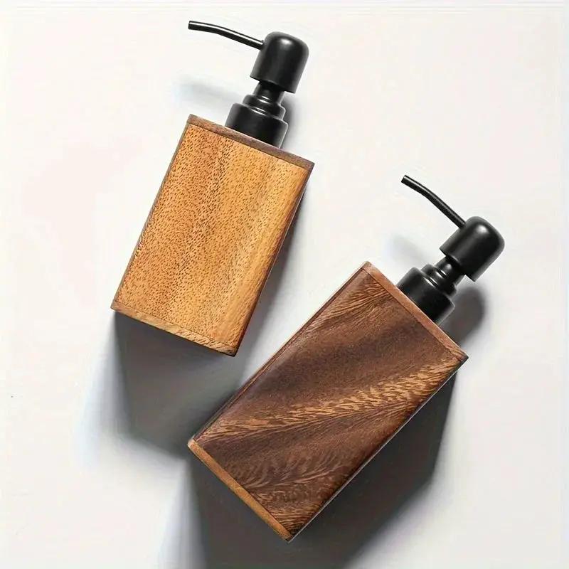 Soap Dispenser - Pressurized Solid Wood by House Of Avana