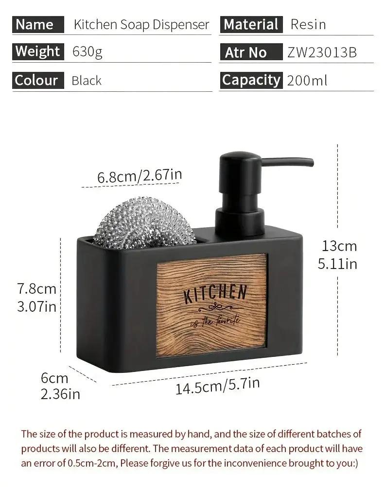 Soap Dispenser - Refillable Plastic by House Of Avana