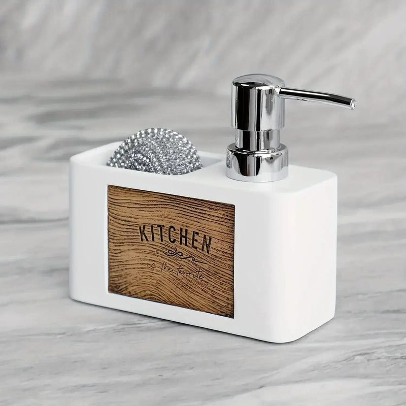 Soap Dispenser - Refillable Plastic by House Of Avana
