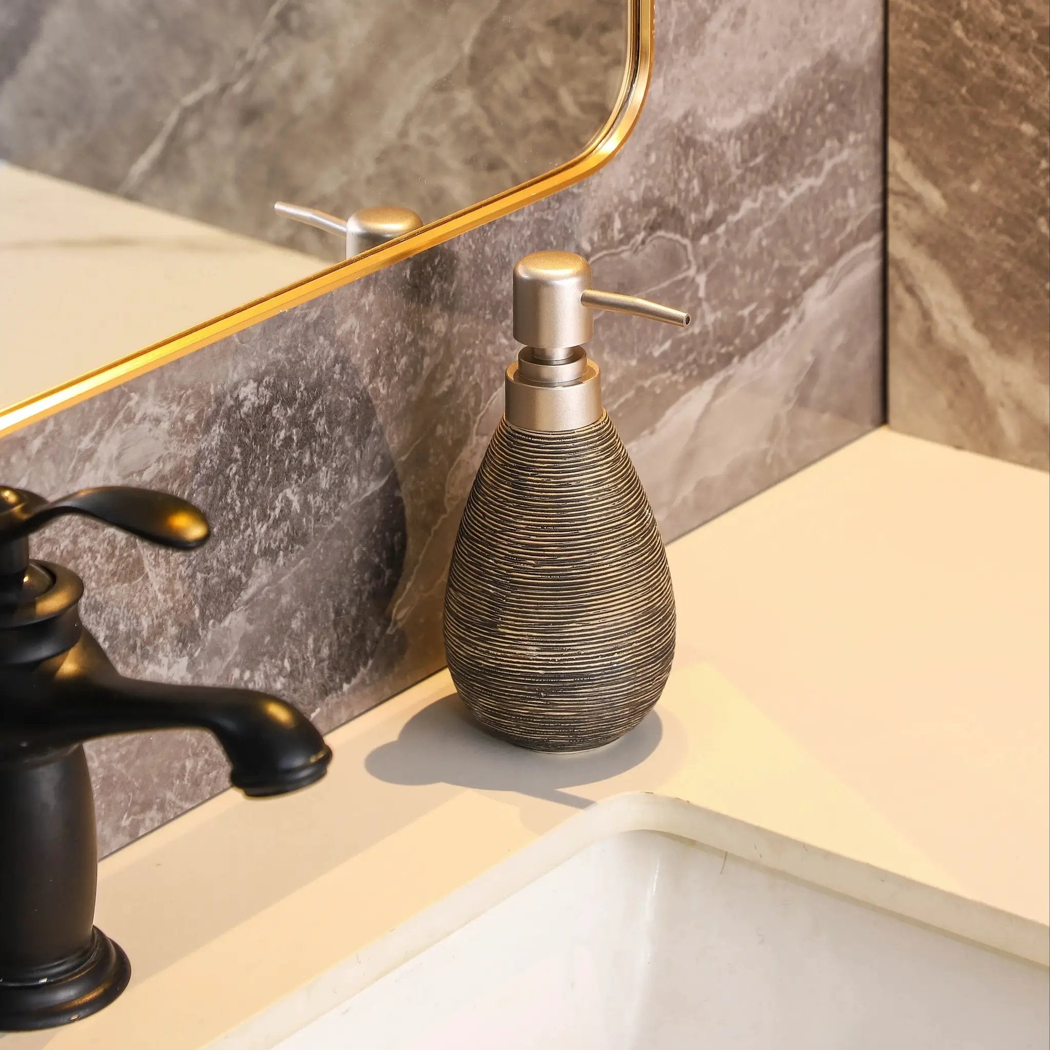 Soap Dispenser - Stainless Steel Pump by House Of Avana