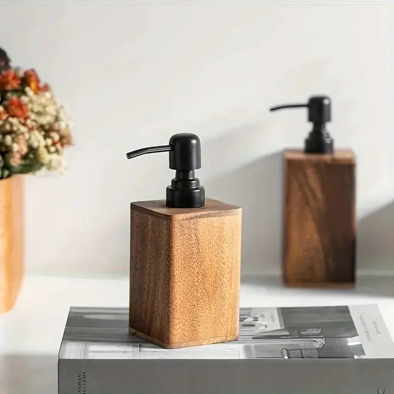 Soap Dispenser - Wooden Hand Sanitizer by House Of Avana