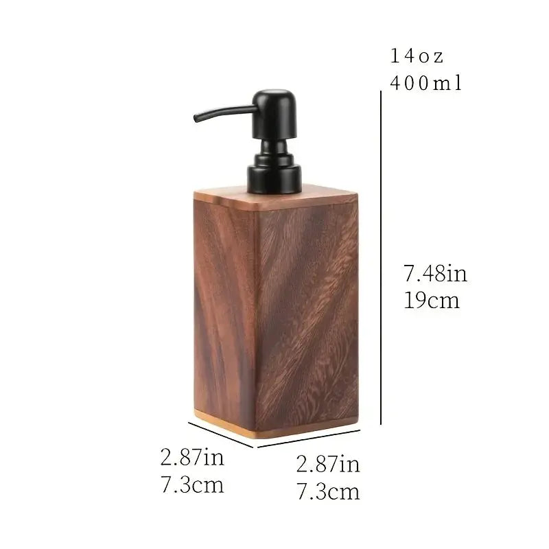 Soap Dispenser - Wooden Hand Sanitizer by House Of Avana