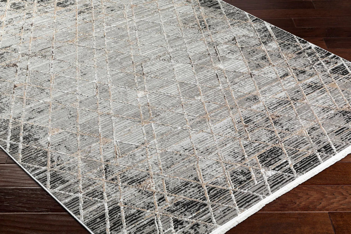 Luol Gray Area Rug - Clearance, photo 6 of 10