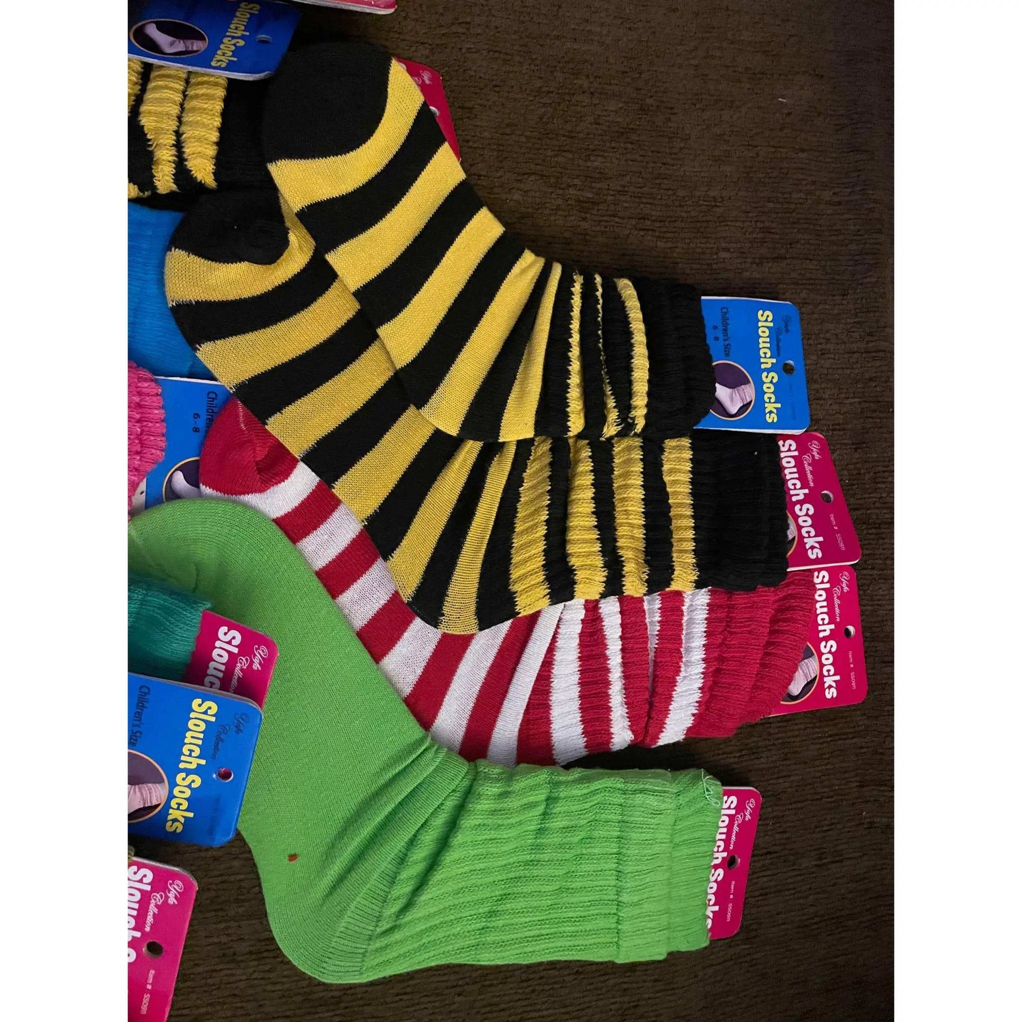 Yafa Collection Slouch Socks Adults Size 9-11 And children's size 6-8 by Selzalot