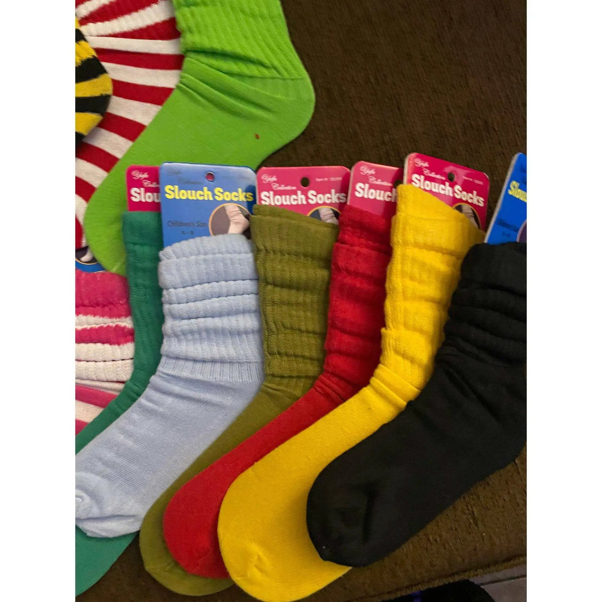 Yafa Collection Slouch Socks Adults Size 9-11 And children's size 6-8, photo 4 of 7