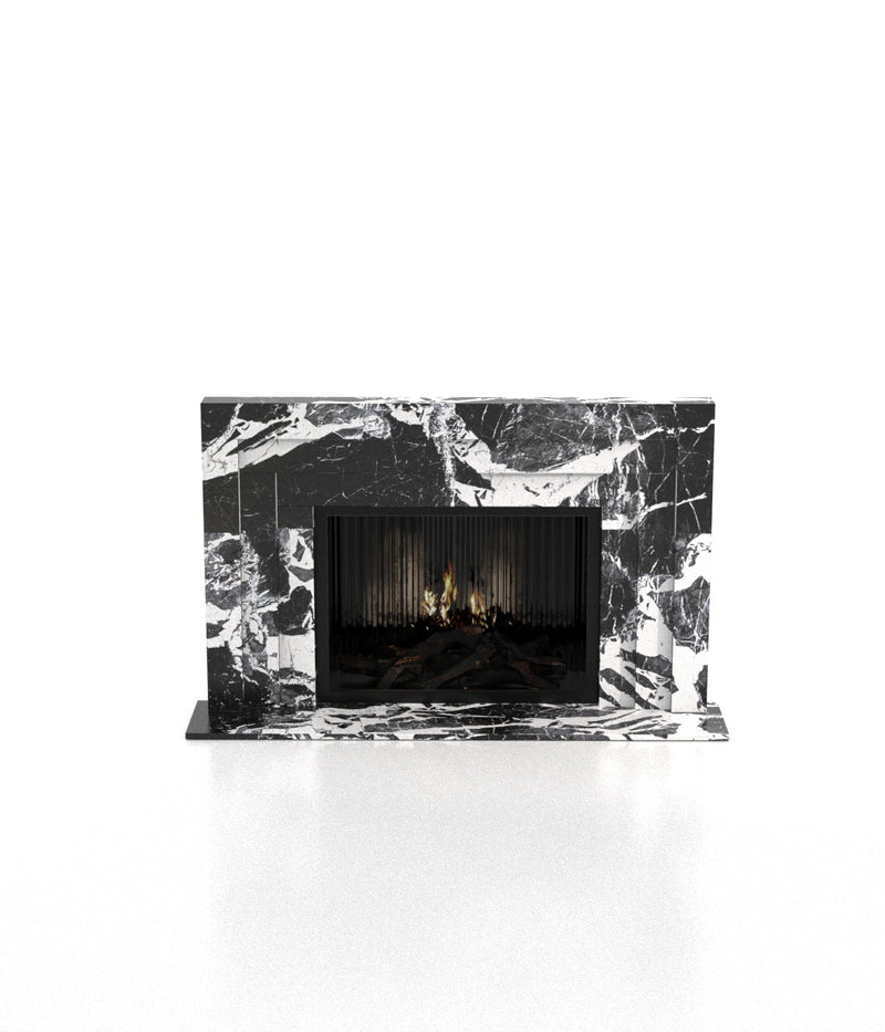 Socrates Fireplace by Zicana Boutique